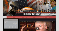 Desktop Screenshot of ithappenedinseconds.org